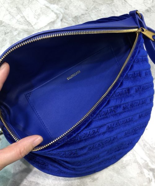 Balenciaga Souvenir XXS Belt Bag In Blue, For Women, Women's Bags 11.8in/30cm