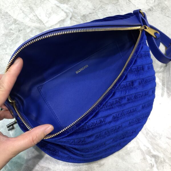 Balenciaga Souvenir XXS Belt Bag In Blue, For Women, Women's Bags 11.8in/30cm
