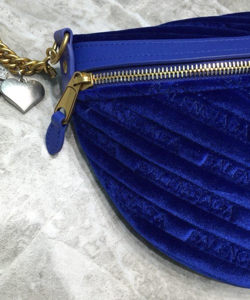 Balenciaga Souvenir XXS Belt Bag In Blue, For Women, Women's Bags 11.8in/30cm