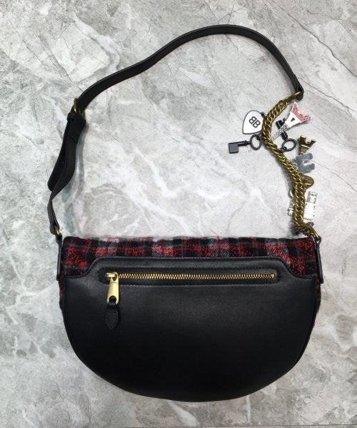 Balenciaga Souvenir XXS Belt Bag In Checkered Red, For Women, Women's Bags 11.8in/30cm