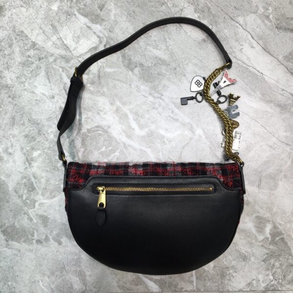 Balenciaga Souvenir XXS Belt Bag In Checkered Red, For Women, Women's Bags 11.8in/30cm