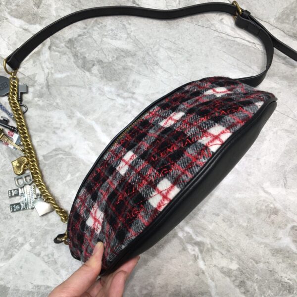 Balenciaga Souvenir XXS Belt Bag In Checkered Red, For Women, Women's Bags 11.8in/30cm