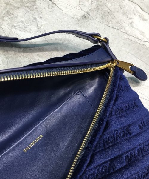 Balenciaga Souvenir XXS Belt Bag In Dark Blue, For Women, Women's Bags 11.8in/30cm