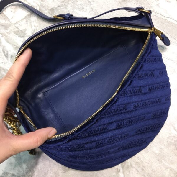 Balenciaga Souvenir XXS Belt Bag In Dark Blue, For Women, Women's Bags 11.8in/30cm