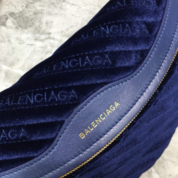 Balenciaga Souvenir XXS Belt Bag In Dark Blue, For Women, Women's Bags 11.8in/30cm