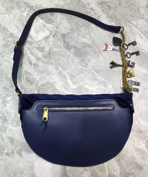 Balenciaga Souvenir XXS Belt Bag In Dark Blue, For Women, Women's Bags 11.8in/30cm