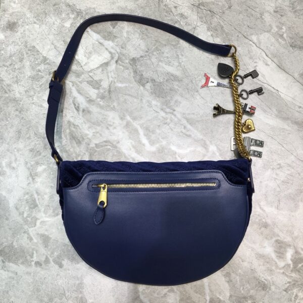 Balenciaga Souvenir XXS Belt Bag In Dark Blue, For Women, Women's Bags 11.8in/30cm