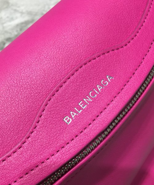 Balenciaga Souvenir XXS Belt Bag In Dark Pink, For Women, Women's Bags 11.8in/30cm