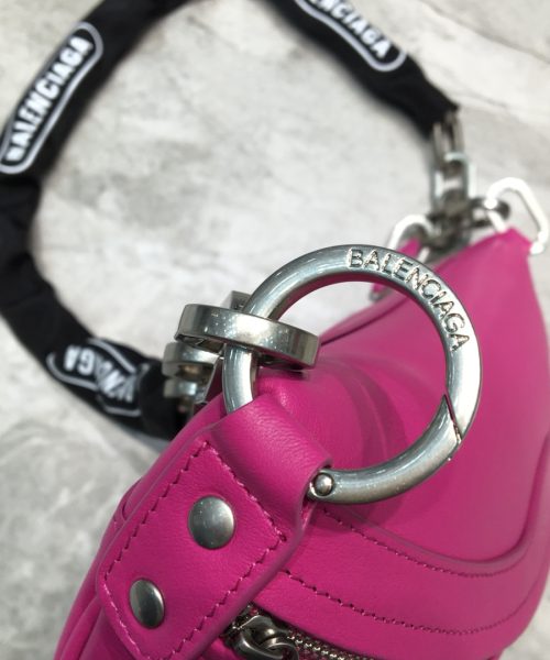 Balenciaga Souvenir XXS Belt Bag In Dark Pink, For Women, Women's Bags 11.8in/30cm