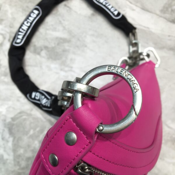 Balenciaga Souvenir XXS Belt Bag In Dark Pink, For Women, Women's Bags 11.8in/30cm