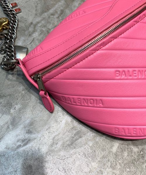 Balenciaga Souvenir XXS Belt Bag In Pink, For Women, Women's Bags 11.8in/30cm