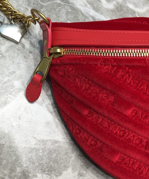 Balenciaga Souvenir XXS Belt Bag In Red, For Women, Women's Bags 11.8in/30cm