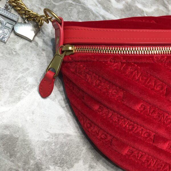 Balenciaga Souvenir XXS Belt Bag In Red, For Women, Women's Bags 11.8in/30cm
