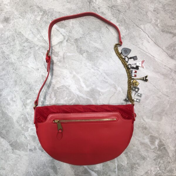 Balenciaga Souvenir XXS Belt Bag In Red, For Women, Women's Bags 11.8in/30cm