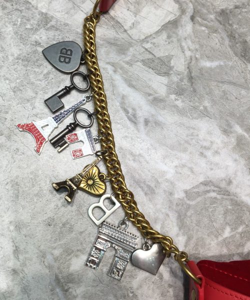 Balenciaga Souvenir XXS Belt Bag In Red, For Women, Women's Bags 11.8in/30cm