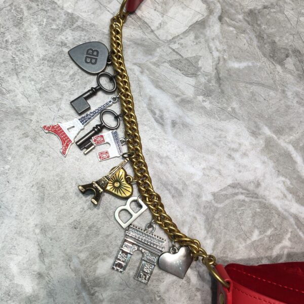Balenciaga Souvenir XXS Belt Bag In Red, For Women, Women's Bags 11.8in/30cm