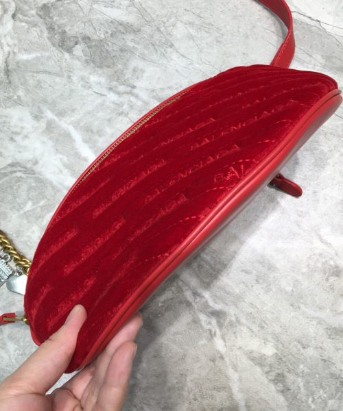 Balenciaga Souvenir XXS Belt Bag In Red, For Women, Women's Bags 11.8in/30cm