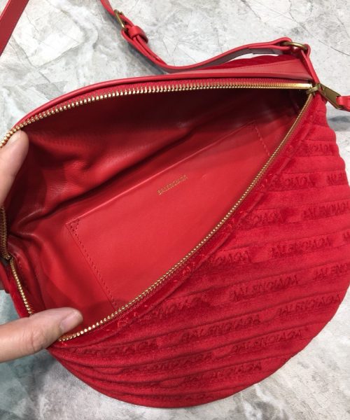 Balenciaga Souvenir XXS Belt Bag In Red, For Women, Women's Bags 11.8in/30cm