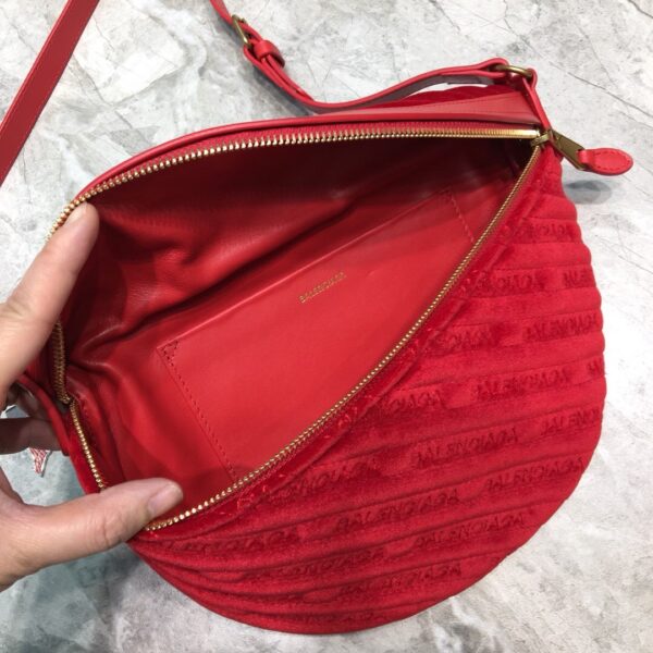 Balenciaga Souvenir XXS Belt Bag In Red, For Women, Women's Bags 11.8in/30cm