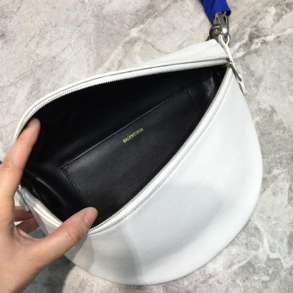 Balenciaga Souvenir XXS Belt Bag In White, For Women, Women's Bags 11.8in/30cm