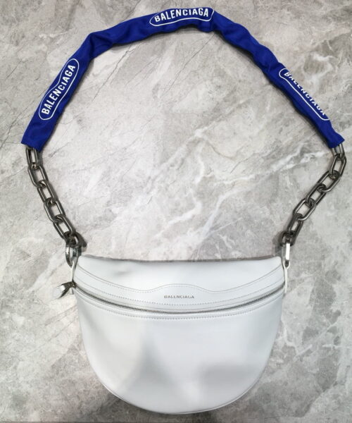 Balenciaga Souvenir XXS Belt Bag In White, For Women, Women's Bags 11.8in/30cm