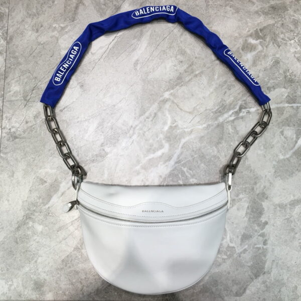 Balenciaga Souvenir XXS Belt Bag In White, For Women, Women's Bags 11.8in/30cm