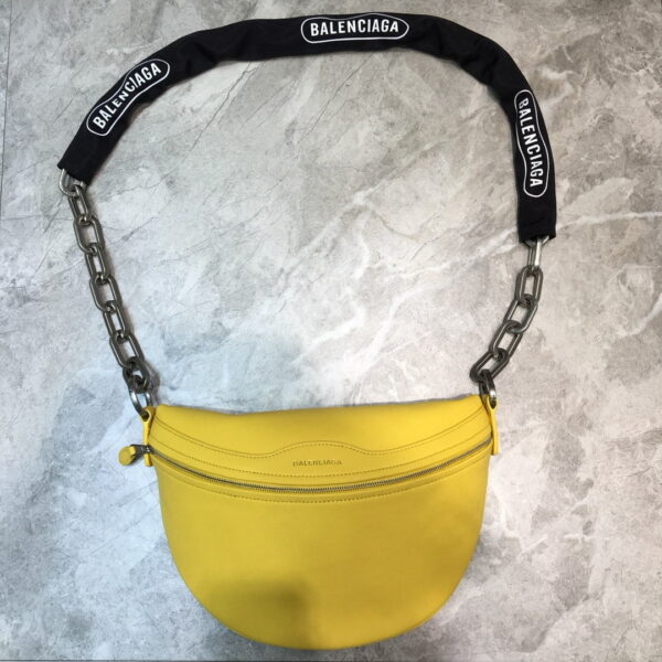 Balenciaga Souvenir XXS Belt Bag In Yellow, For Women, Women's Bags 11.8in/30cm
