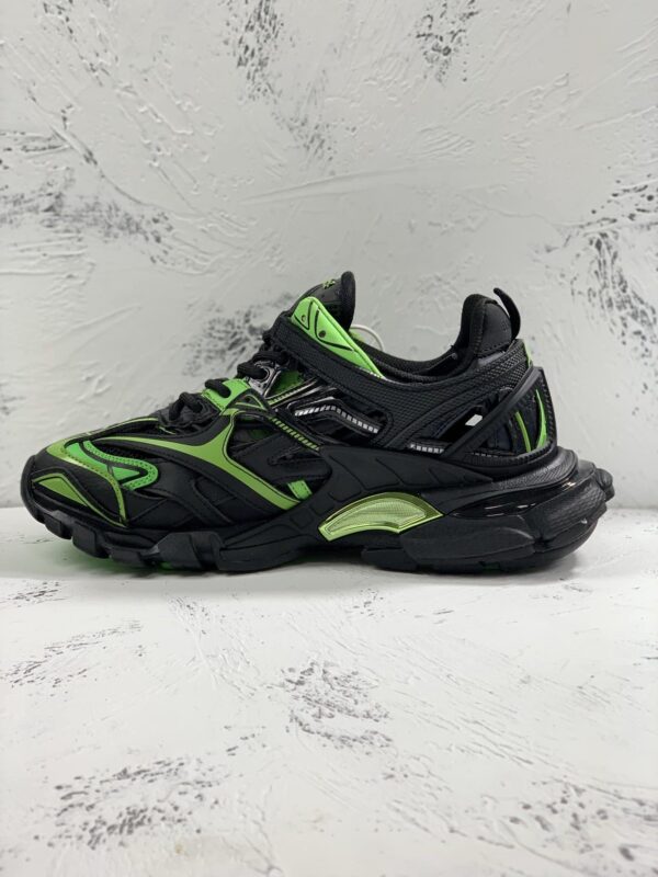 Balenciaga Track.2 Clear Sole Trainers Black For Women