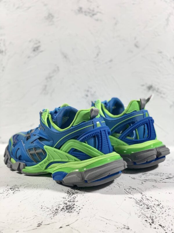 Balenciaga Track.2 Clear Sole Trainers Blue For Women