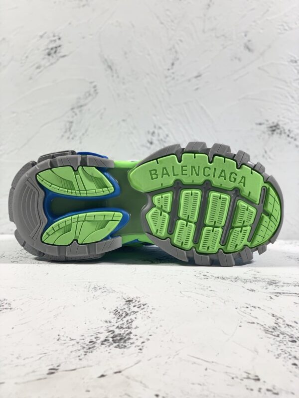Balenciaga Track.2 Clear Sole Trainers Blue For Women