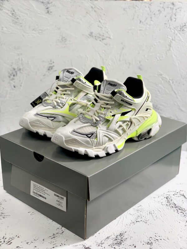 Balenciaga Track.2 Clear Sole Trainers Multicolour For Women