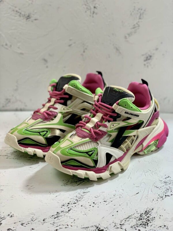 Balenciaga Track.2 Clear Sole Trainers Multicolour For Women