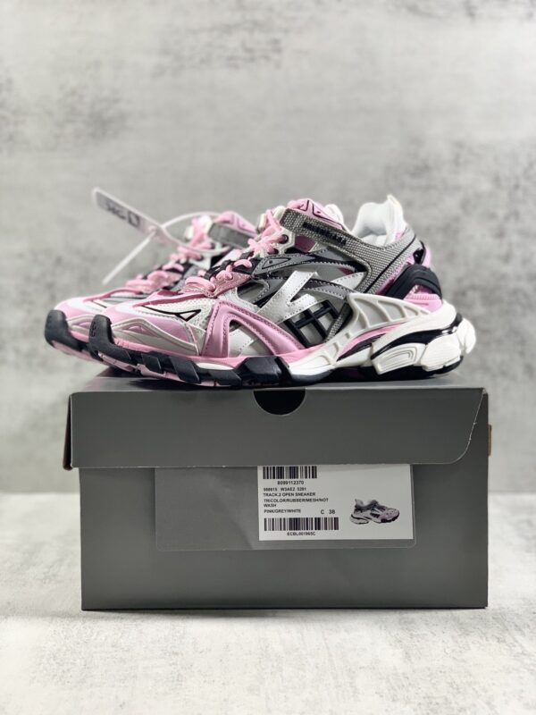 Balenciaga Track.2 Clear Sole Trainers Multicolour For Women