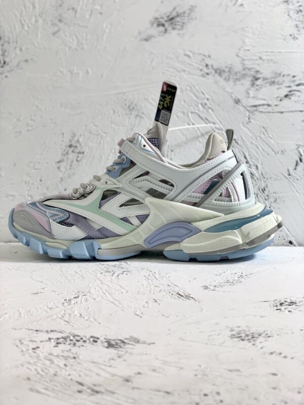 Balenciaga Track.2 Clear Sole Trainers Multicolour For Women