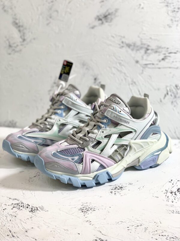 Balenciaga Track.2 Clear Sole Trainers Multicolour For Women