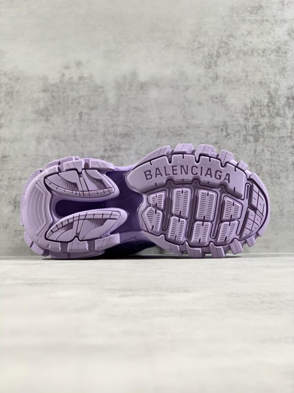 Balenciaga Track.2 Clear Sole Trainers Purple For Women