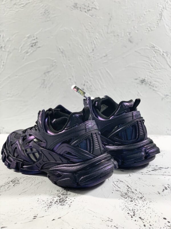 Balenciaga Track.2 Clear Sole Trainers Purple For Women