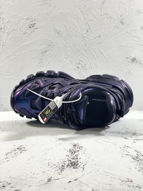 Balenciaga Track.2 Clear Sole Trainers Purple For Women