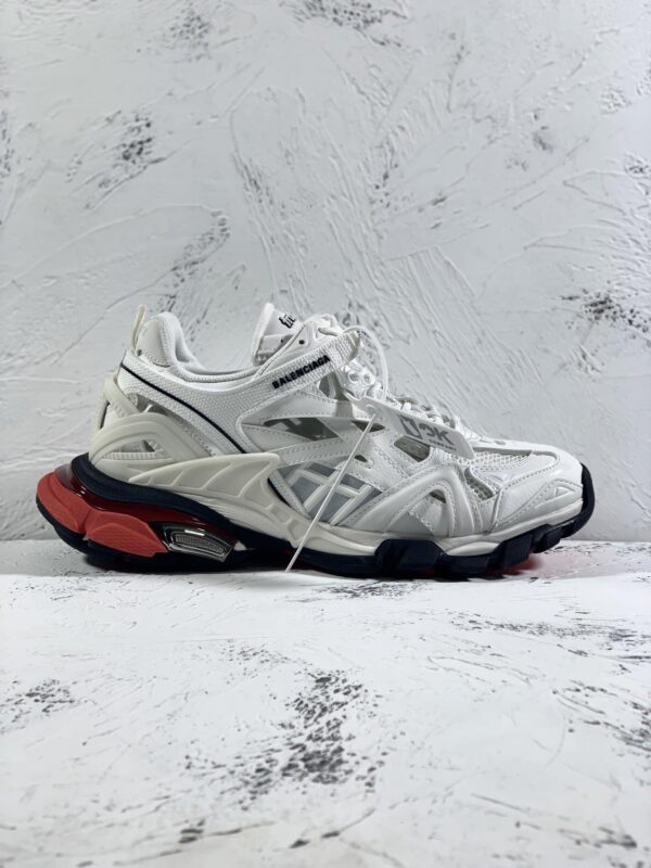 Balenciaga Track.2 Clear Sole Trainers White For Women
