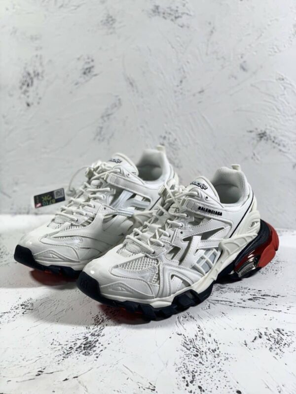 Balenciaga Track.2 Clear Sole Trainers White For Women