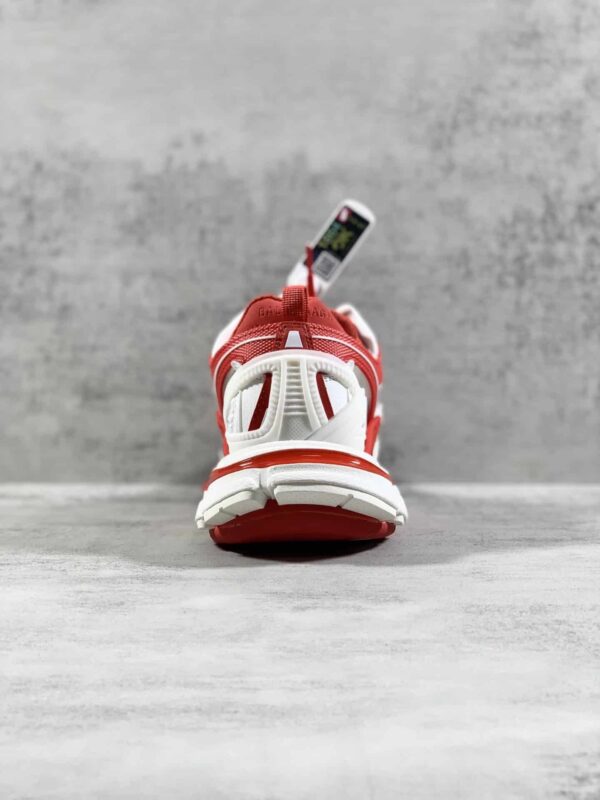Balenciaga Track.2 Clear Sole Trainers White/Red For Women