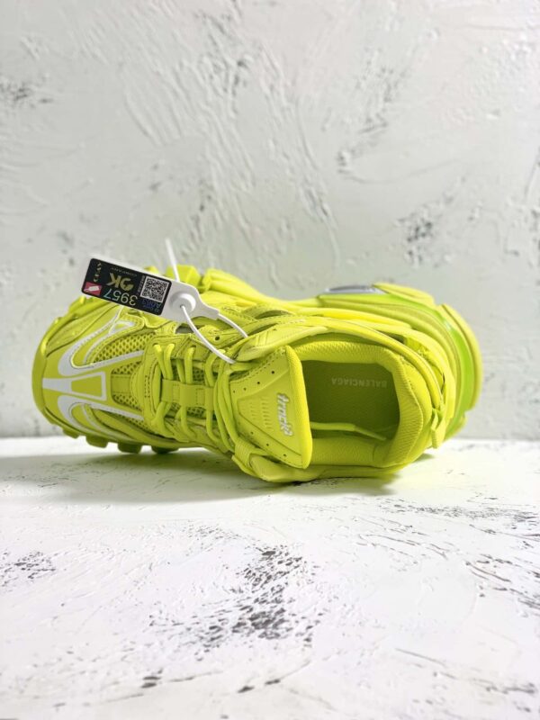 Balenciaga Track.2 Clear Sole Trainers Yellow For Women