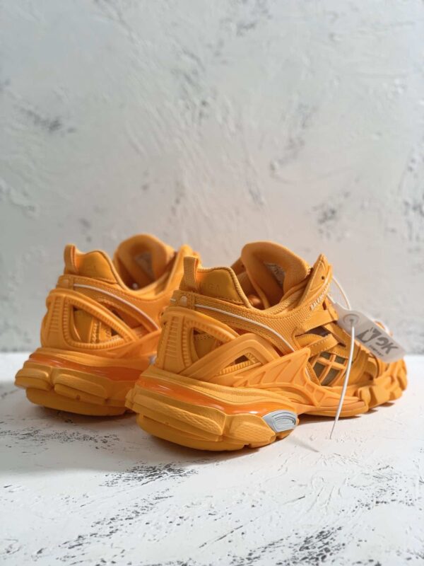 Balenciaga Track.2 Clear Sole Trainers Yellow For Women