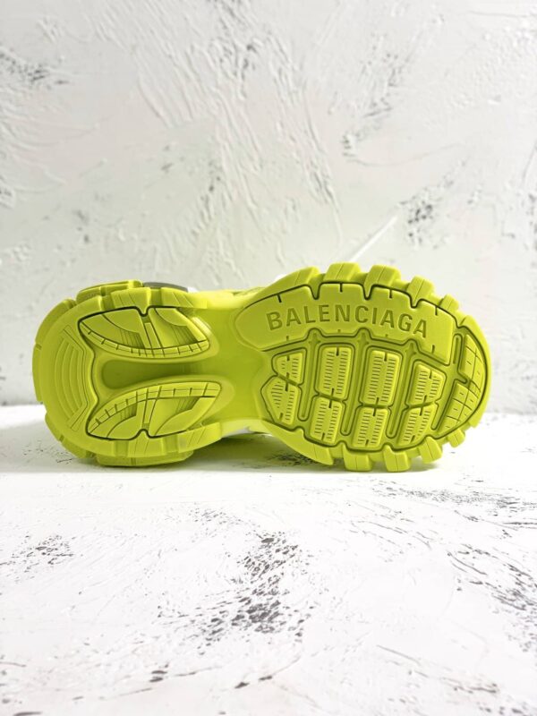 Balenciaga Track.2 Clear Sole Trainers Yellow For Women