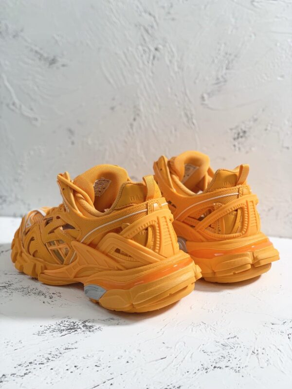 Balenciaga Track.2 Clear Sole Trainers Yellow For Women