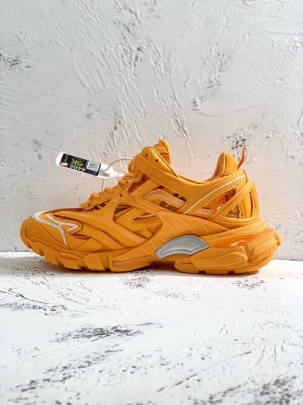 Balenciaga Track.2 Clear Sole Trainers Yellow For Women