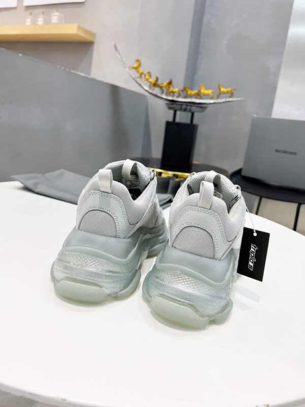 Balenciaga Triple S Trainers Clear Sole White For Women