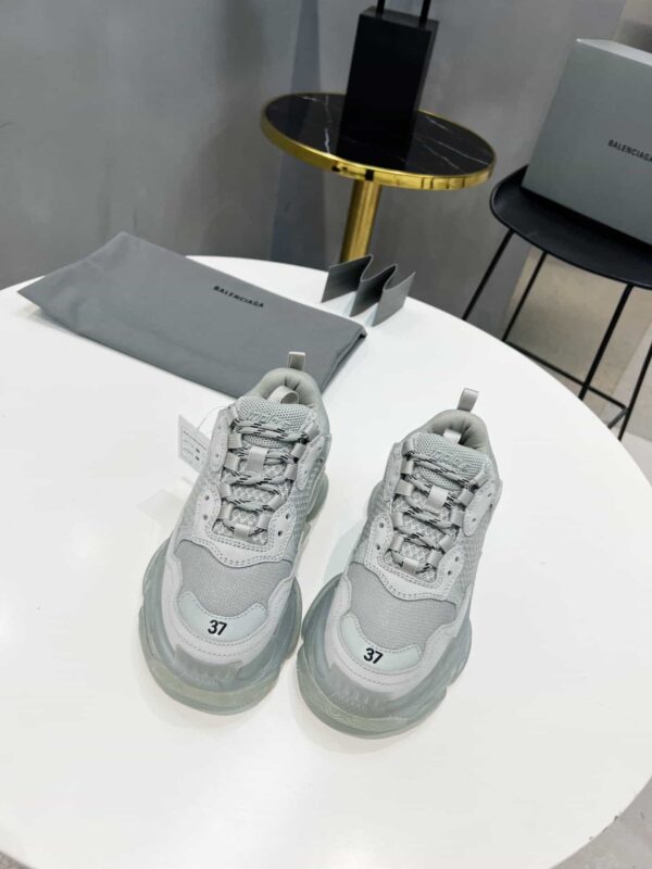 Balenciaga Triple S Trainers Clear Sole White For Women