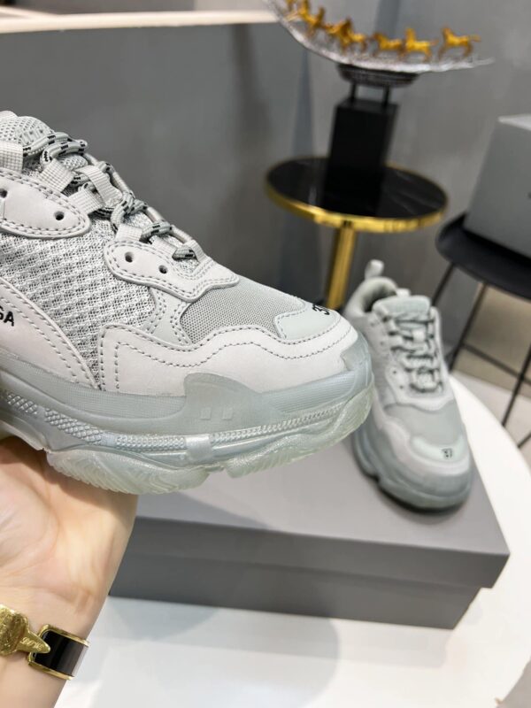 Balenciaga Triple S Trainers Clear Sole White For Women