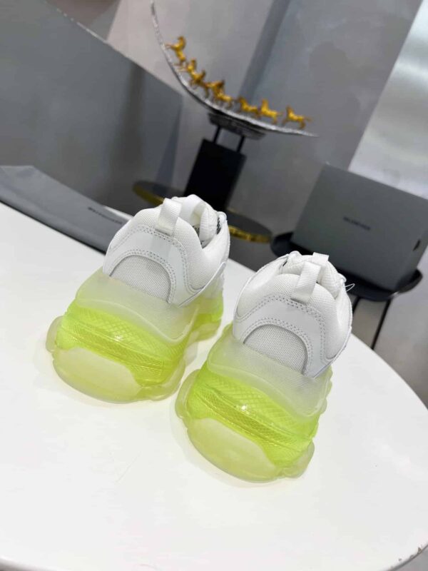 Balenciaga Triple S Trainers Clear Sole White For Women